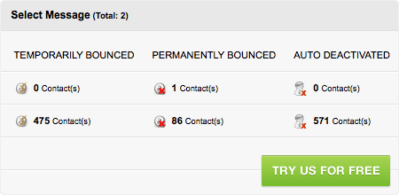 Bounce Reporting, Temporary Bounces, Permanent Bounces, Hard, Soft