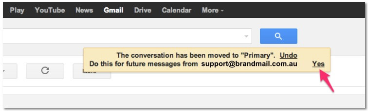 Gmail Whitelisting Part 2
